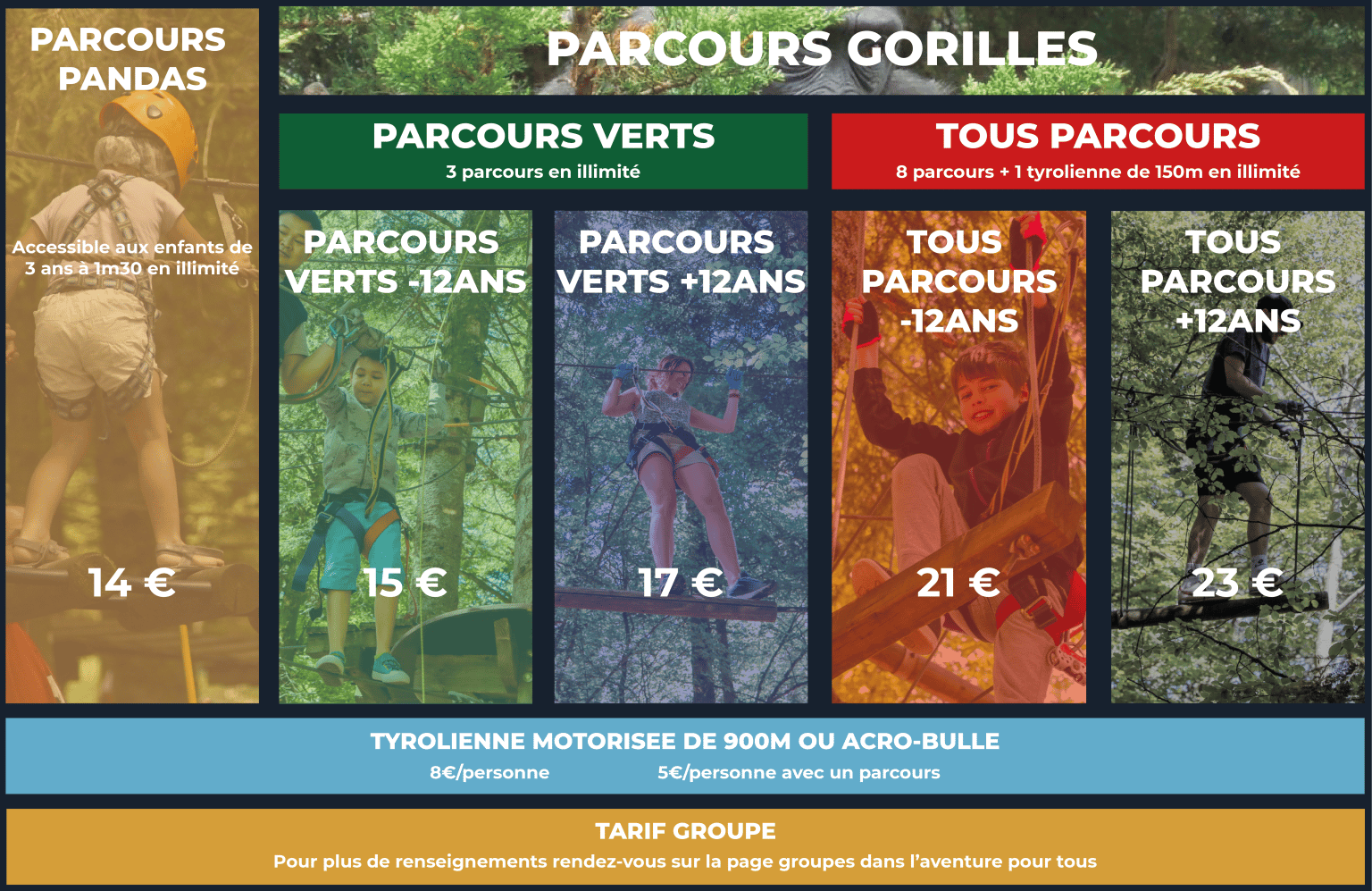 Tarifs